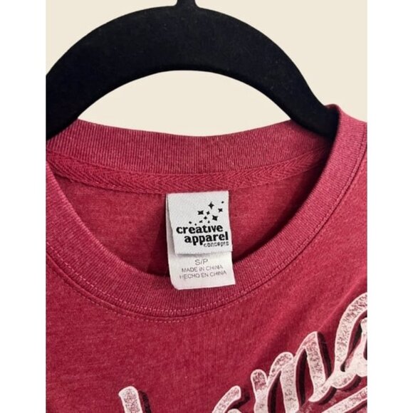 Creative Apparel Alabama Crimson Tide Layered Long Sleeve Shirt Size S - Picture 2 of 3